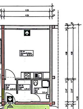 Bild 4 - Etagenwohnung mit 29,00 m&sup2; in Düsseldorf zum Kaufen