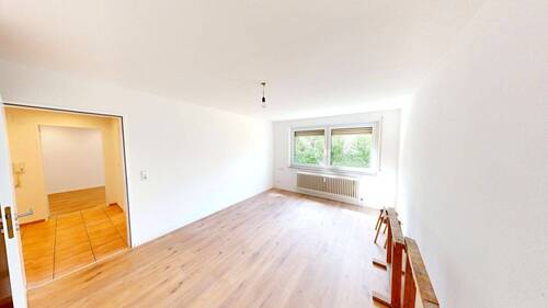 Wohnbereich - 2 Zimmer Etagenwohnung zur Miete in Weilheim