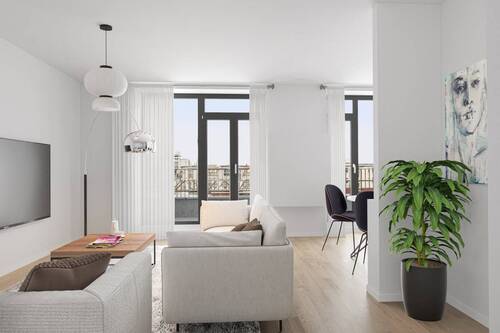 Außenvisualisierung - Jetzt 35.000 Euro sparen - Penthouse mit 3,10m Deckenhöhe & Süd-Terrasse - Bald bezugsfertig!