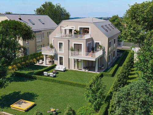 Privatgärten - Etagenwohnung mit 65,70 m&sup2; in München zum Kaufen