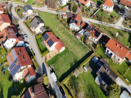 Ansicht Baugrundstück - Grundstück in Großkarolinenfeld zum Kaufen
