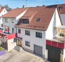 Großzügig wohnen und erfolgreich arbeiten - mit Perspektive und geschützter Garten-Idylle - Sonnenbühl Undingen