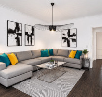 Seltene Erdgeschosswohnung mit Gartenanteilen, 2 Bädern und 120 m² Wohnfläche - Leipzig Großzschocher