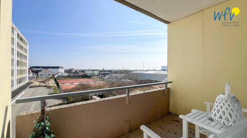 Balkon - 2 Zimmer Etagenwohnung zum Kaufen in Borkum