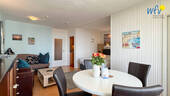 Wohnraum - 2 Zimmer Etagenwohnung in Borkum