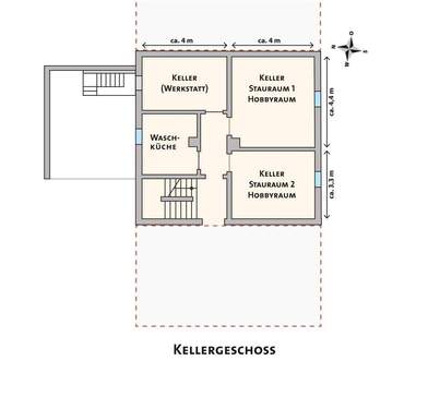 Kellergeschoss - 