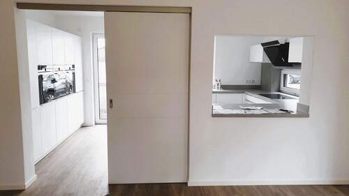 Küche - Terrassenwohnung mit 126,00 m&sup2; in Petersberg zur Miete