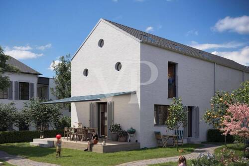 Gartenansicht - 4 Zimmer Reihenendhaus zum Kaufen in Aachen