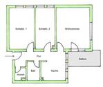 Grundriss Wohnung - 