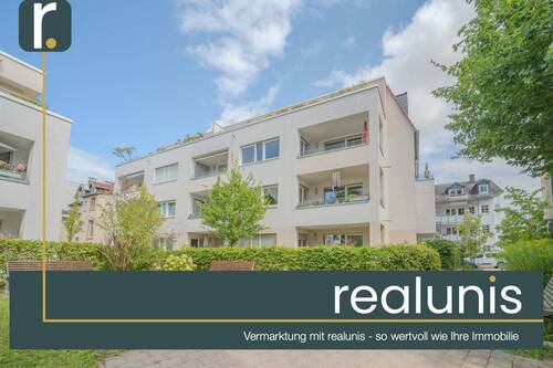 Titelbild - Altersgerechte 2-Zimmer-Wohnung mit Aufzug und TG-Stellplatz in Ladenburg - nur bei realunis