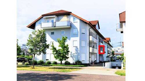 Wohnung 1. OG - EBK, Balkon & Stellplatz - 1 Min zur S-Bahn - Sanierung bezahlt - Beste WEG in Eggenstein