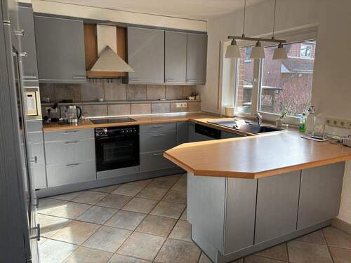 Küche mit Gartenblick - 