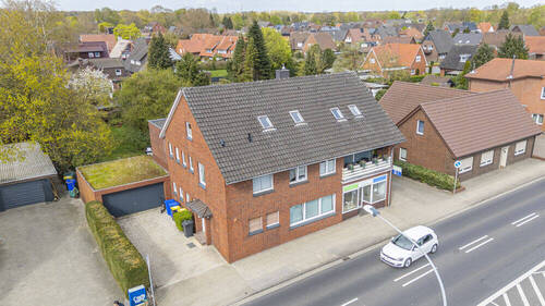Seitenansicht - Mehrfamilienhaus, Wohnhaus zum Kaufen in Meppen