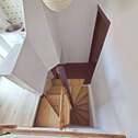 Wendeltreppe zum Duschbad - 
