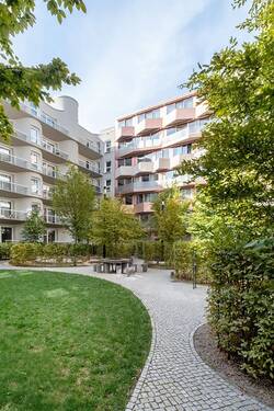 Begrünter Innenhof - 