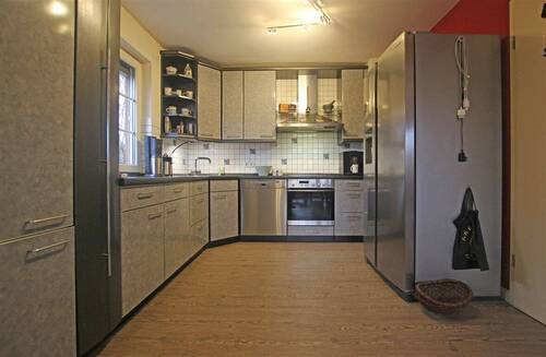 Blick in die offene Küche - 