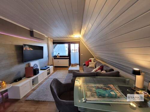 Ess-Wohnzimmer.jpg - 2 Zimmer Etagenwohnung zur Miete in Kleinrinderfeld