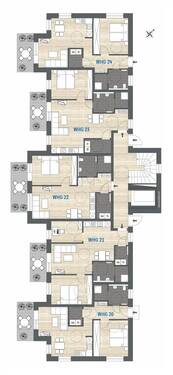 Haus II - Erdgeschoss - 2 Zimmer Etagenwohnung in Werlte