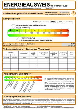 Energieausweis - 
