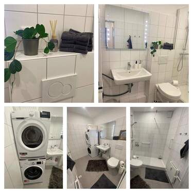 Großes Badezimmer - Etagenwohnung mit 120,00 m&sup2; in Hamburg zur Miete