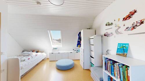 Kinderzimmer Dachgeschoss - 