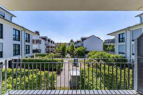 Ausblick Balkon - 