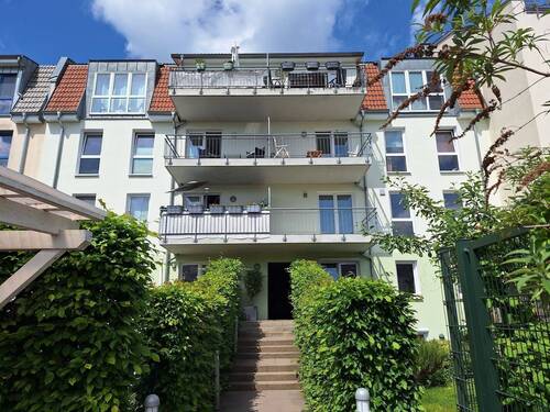Ansicht - freiwerdend - 3-Zimmer-Eigentumswohnung mit Balkon und Stellplatz in Fleischervorstadt