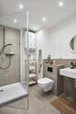 Badezimmer - 3 Zimmer Etagenwohnung in Amberg