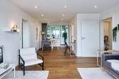 Blick in den Essbereich - 