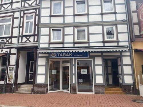 Ansicht von der Straße - 1 Zimmer Gewerbeobjekt (Büro, Produktion, Verkauf) zur Miete in Bad Lauterberg