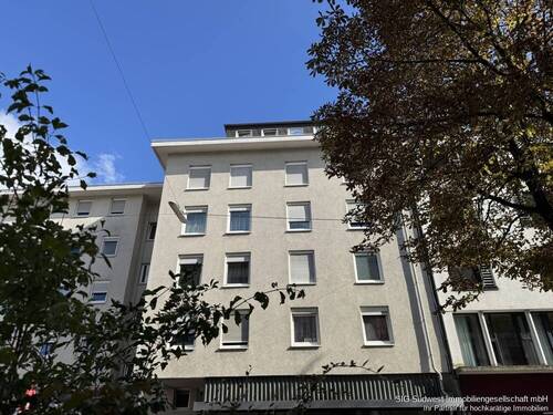 Hausansicht - 2 Zimmer Etagenwohnung in Karlsruhe / Mühlburg