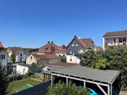Blick vom Balkon - 3 Zimmer Etagenwohnung in Arnsberg