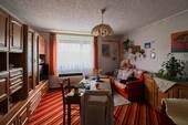 Wohnzimmer - 3 Zimmer Etagenwohnung zum Kaufen in Thiendorf