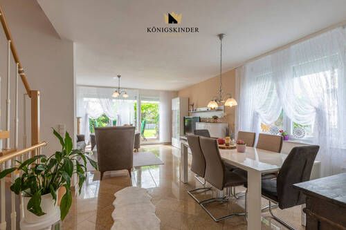 Wohn,- Essbereich EG - So sieht Ihr neues Zuhause aus! Alles was Sie sich von einem familienfreundlichen Zuhause wünschen!