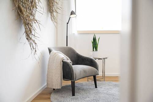 Sitzbereich im Schlafzimmer - 