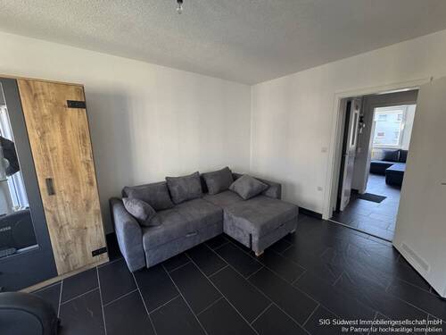 Schlaf und Wohnzimmer - Etagenwohnung mit 36,00 m&sup2; in Pforzheim zur Miete