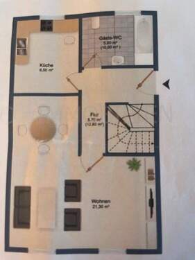 Appartment links EG - 