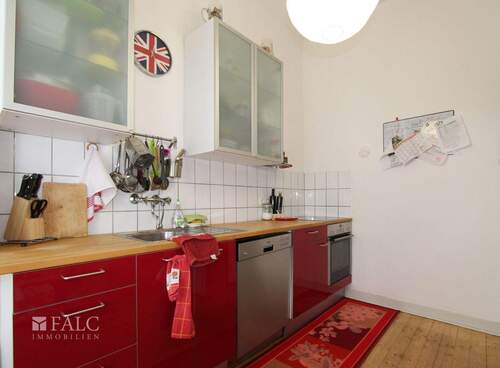 sehr schöne Einbauküche - Etagenwohnung mit 77,00 m&sup2; in Aachen zur Miete