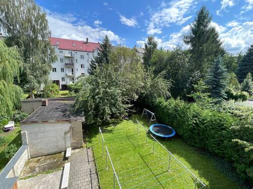Innenhof - Gemütliche und moderne 3 Raum Hochparterre-WE mit Balkon in Niedrigenergiehaus in ruhiger Lage von Hilbersdorf