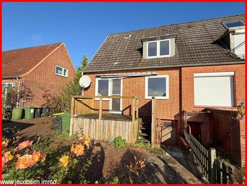 Südansicht - 2 Zimmer Reihenendhaus zum Kaufen in Schleswig