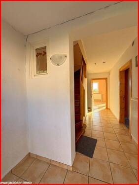 Windfang im Erdgeschoss - 