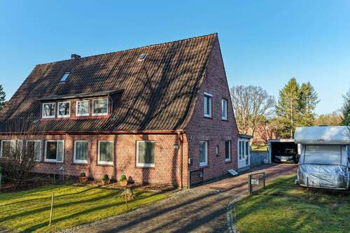 idyllische, naturnahe Lage - 4 Zimmer Doppelhaushälfte zum Kaufen in Munster