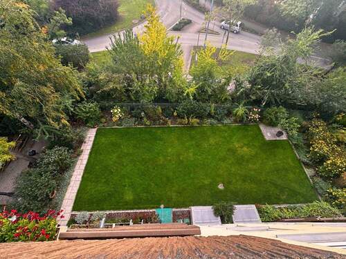 Gartenansicht von oben - 