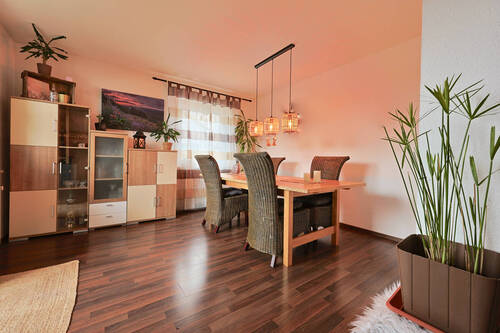 Wohn-/Essbereich - 3 Zimmer Etagenwohnung in Erbach