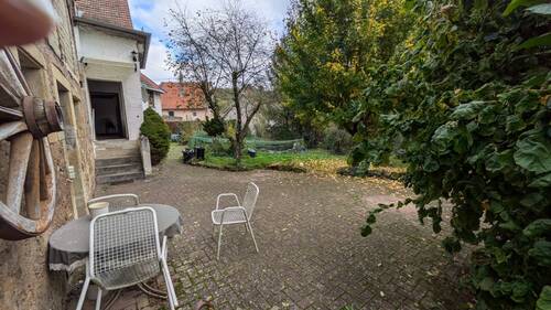 Terrasse mit Gartenblick - 
