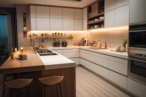 Küche - 4 Zimmer Mehrfamilienhaus, Wohnhaus in Holm Seppensen