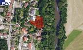 Lage Luftbild - Großzügiges Grundstück in Traumlage an der Rednitz
