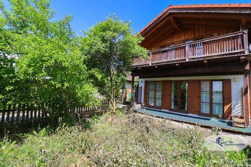 Gartenansicht - 4 Zimmer Doppelhaushälfte zum Kaufen in Bernau am Chiemsee