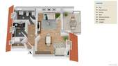 Grundriss Wohnung - 