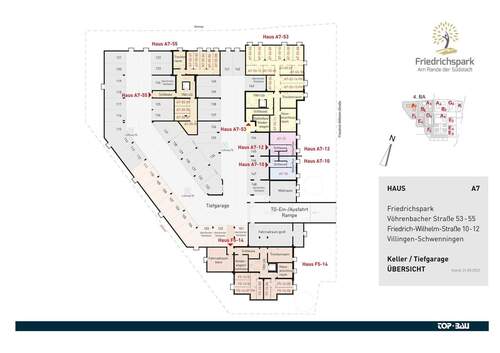 Übersicht Tiefgarage - 